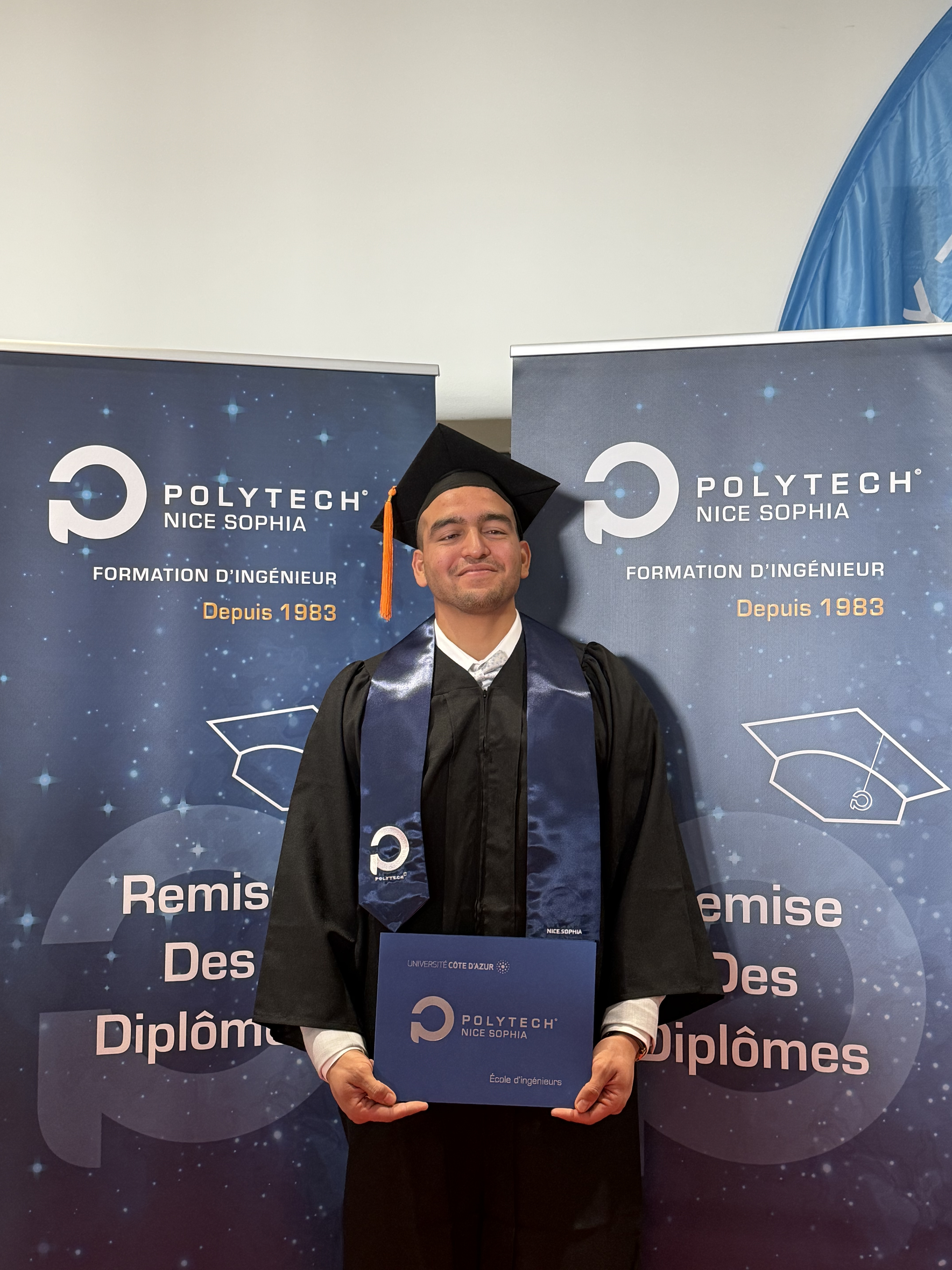 Rayan Ben Salah, diplômé Polytech Nice Sophia